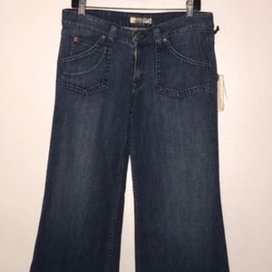 Hudson wide leg jeans, size 30, new with tags